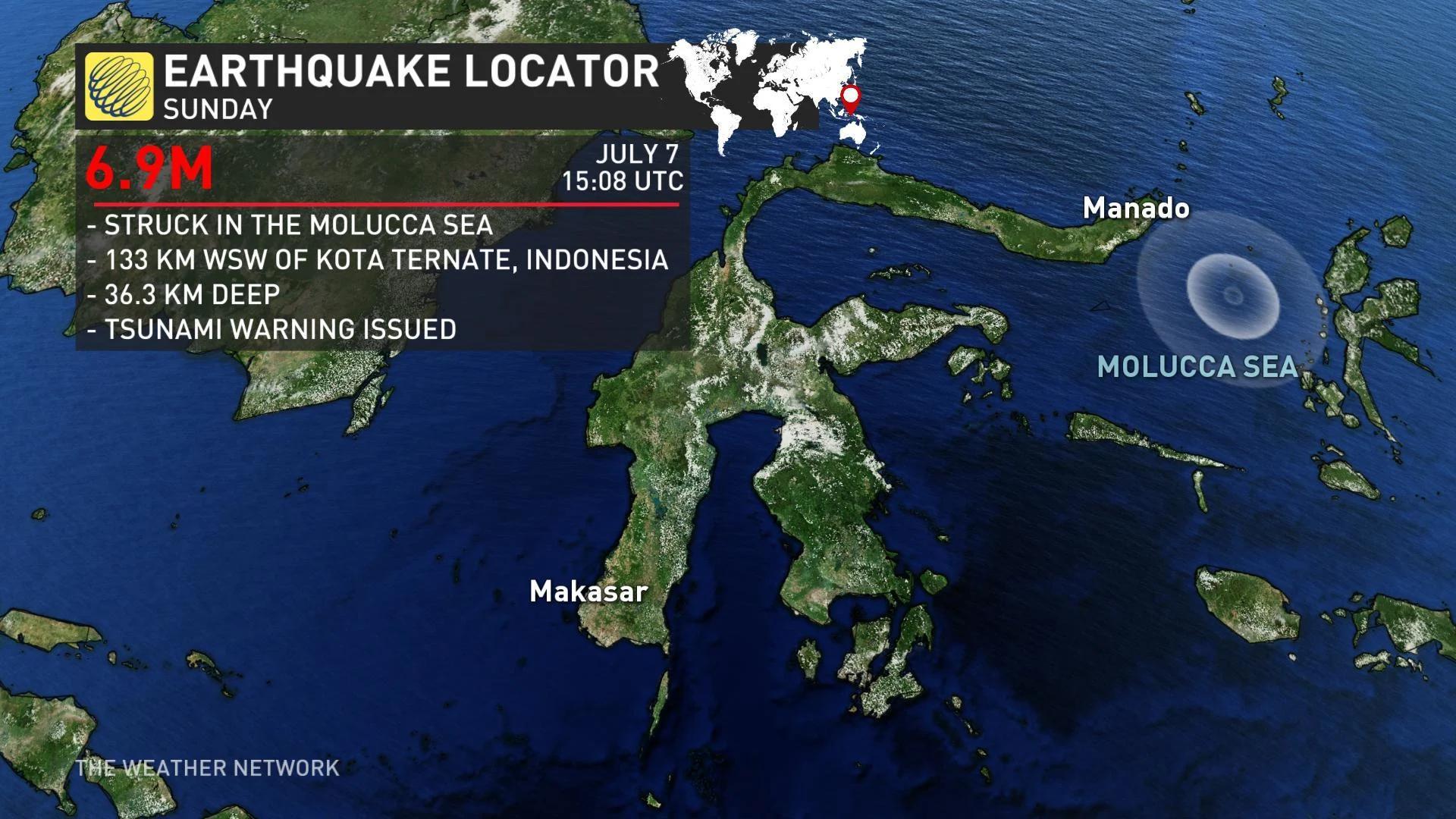 Indonesia Earthquake: 7.4 Magnitude Quake Triggers Tsunami Threat, One Dead and Homes Damaged